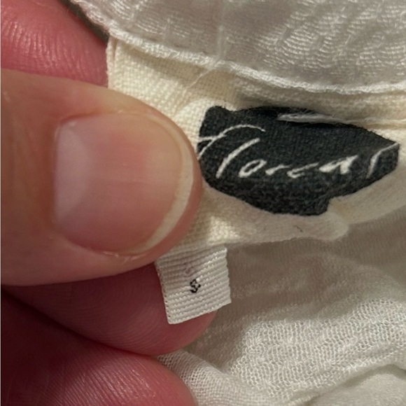 Anthropology Floreat Floral Embroidered Tank Top - Picture 7 of 8